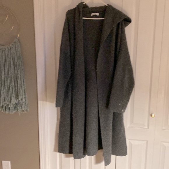 CJLA Jaxon duster hooded cardigan size L - Picture 2 of 6